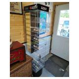 Stand up Zippo rotating display with keys good