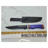 Beautiful blue handled knife
