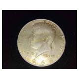 1964 Kennedy half dollar silver