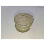 10x 40% Kennedy silver halves