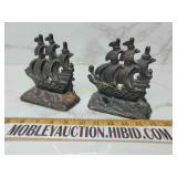 Heavy bronze/ cast iron  bookends
