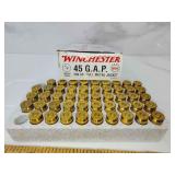 45 GAP ammo missing two