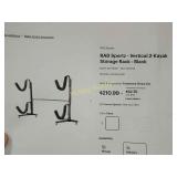 Brand new RAD Sports vertical 2 kayak storage