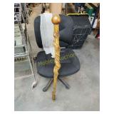 Handmade walking stick