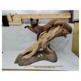 Beautiful fox taxidermy no shipping