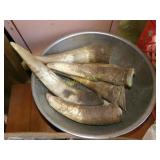PAN FULL OF BULL HORNS