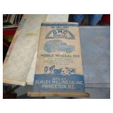 Rare GMC special mobile mineral mix feed sack