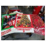 Three vintage Coca-Cola holiday Christmas posters