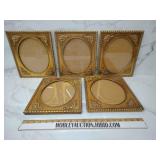 Vintage wooden picture frames