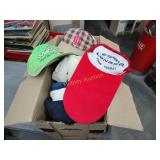 Box of vintage hats