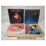 Willie Nelson record collection