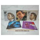 Johnny Cash record collection