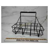 Antique gas station oil bottle rack heavy duty