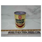 NOS cardboard Texaco have lien still full