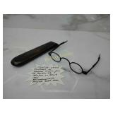Identical glasses purchased by Abraham Lincoln