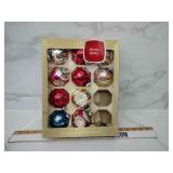Shiny Bright Christmas ornaments vintage