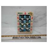 Shiny bright vintage Christmas ornaments