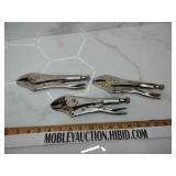 3 Vise-grips set