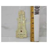 Antique funeral home Missouri thermometer