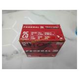 Federal 12 gauge 2 and 3/4-in number 8 shot full