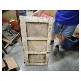 Antique pie safe door