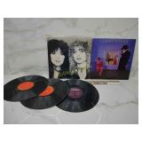 Vintage record collection