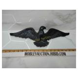 Plaster eagle inside wall decor