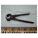 Small antique pliers unusual