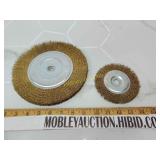 Brass wire brushes