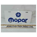 Vintage Mopar license plate from Indianapolis