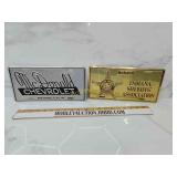 2 Vintage license plates