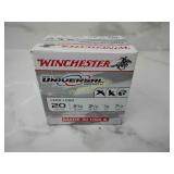 Winchester 20 gauge 2 and 3/4 7/2 shot full box