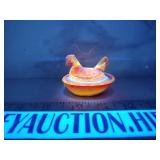 Cadmium Vintage Mini Hen on Nest