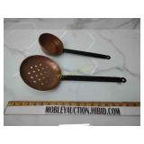 Two vintage kitchen utensils