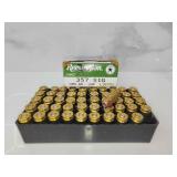 Remington 357 SIG hollow point ammo