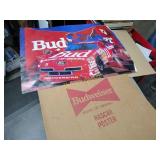 Fox full vintage Budweiser NASCAR posters