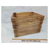 Old wooden crate