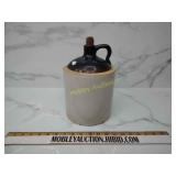 Beautiful moonshine Crock jug