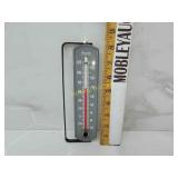 Antique porcelain air guide thermometer USA