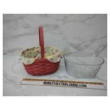 Limited edition spring longaberger basket with