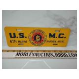 US 6th Marine sign