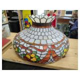 Beautiful 24-in stained glass shade NO SHIPPING