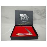 Charade 40th anniversary American flag knife