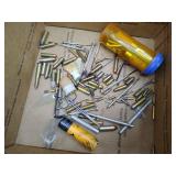 Everything out of a drawer tons of ammo odd sizes