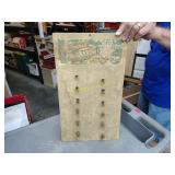 Vintage pipe store display rack