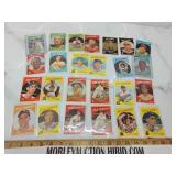 Vintage baseball cards