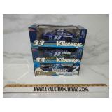 NOS NASCAR racing champions Kleenex race cars