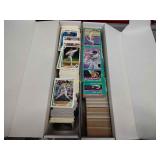 Baseball cards two boxes on searched