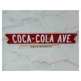 Heavy Coca cola sign