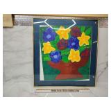 Framed artwork